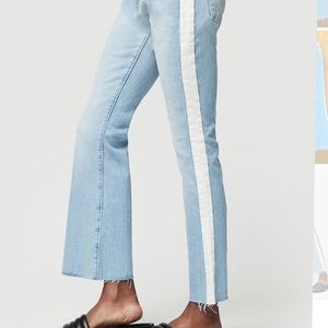 Frame Boot Colorblock Jeans NWT